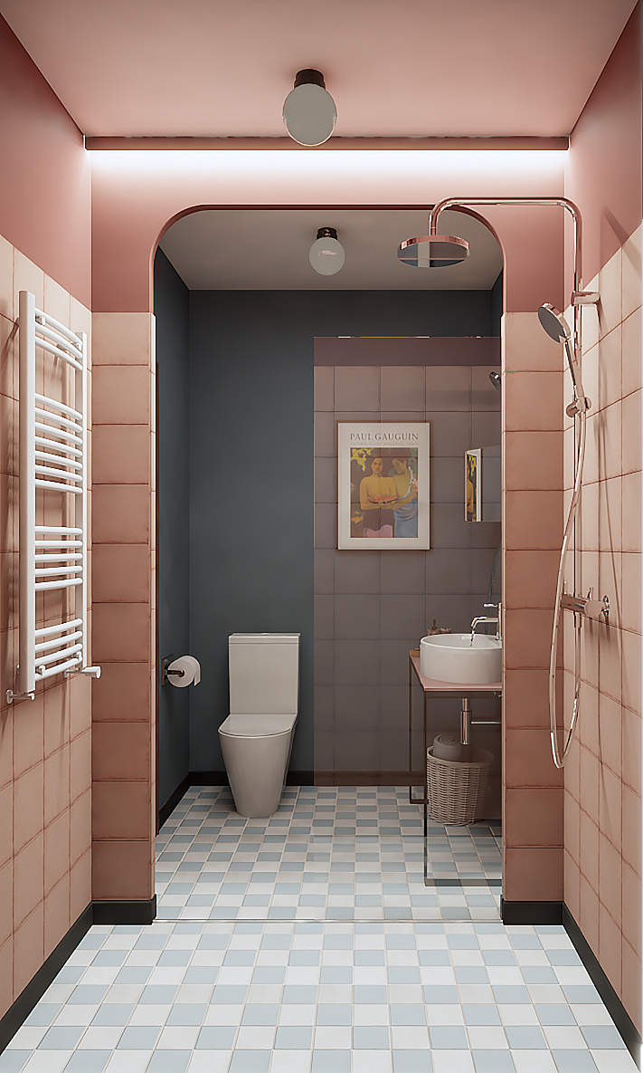 Architektura wnętrz łazienki