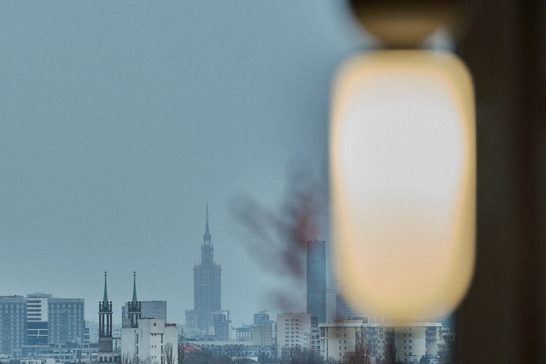 panorama miasta Warszawa